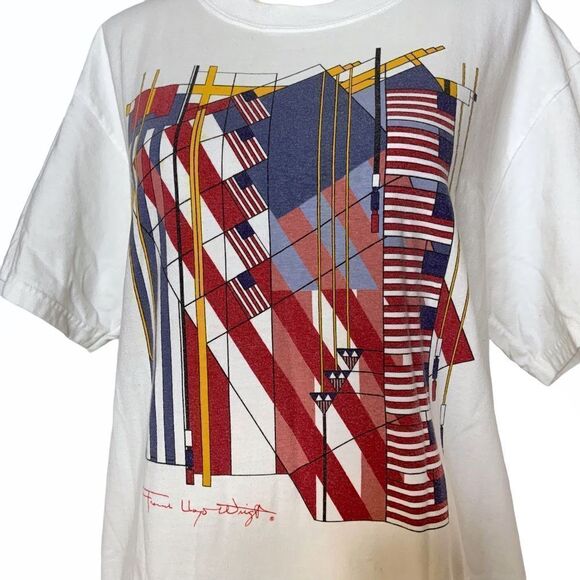 Frank Lloyd Wright Collection Unisex T Shirt size M - Picture 4 of 11